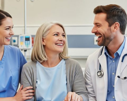 Arts in gesprek met een patiënt tijdens een consult in de huisartsenpraktijk